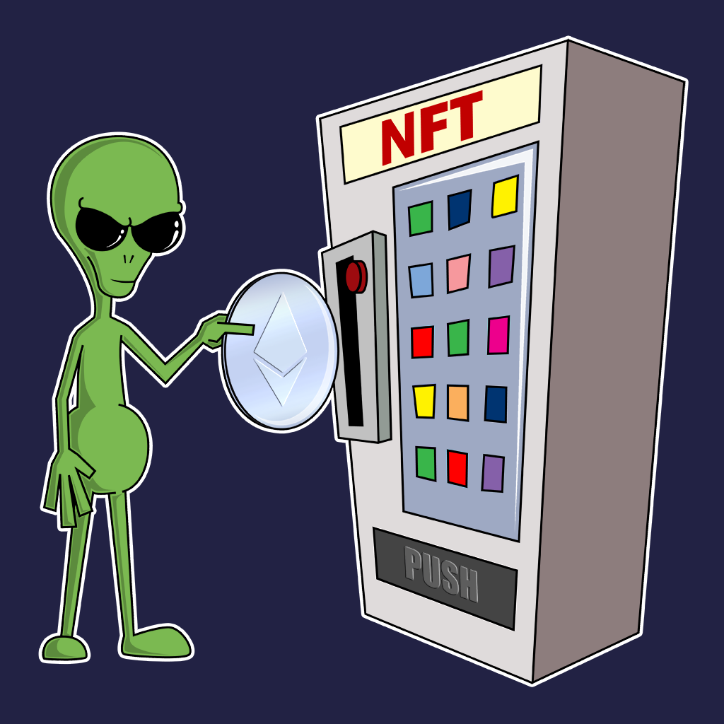 NFT Vending Machine GreenZeta