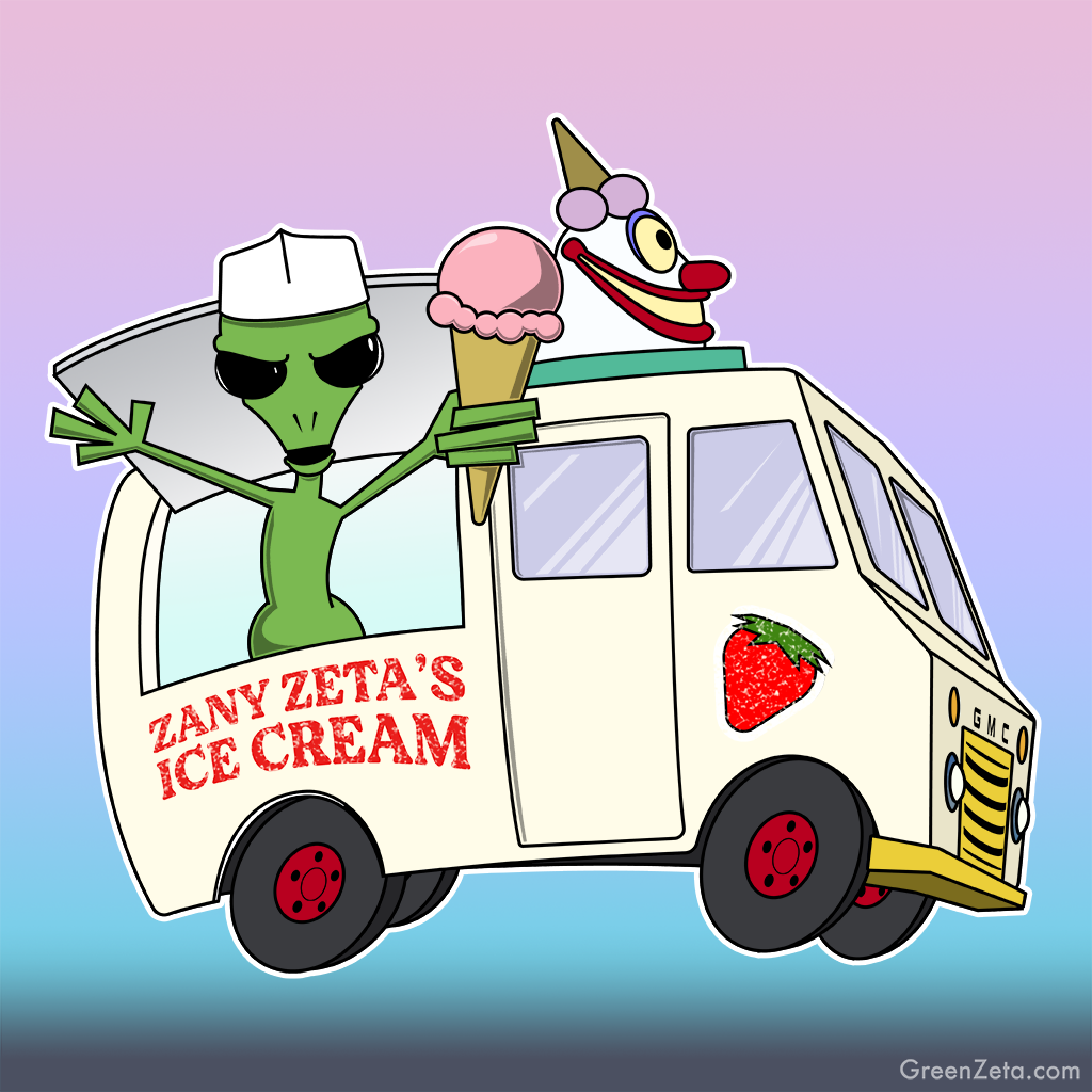 Ice Cream Truck Greenzeta